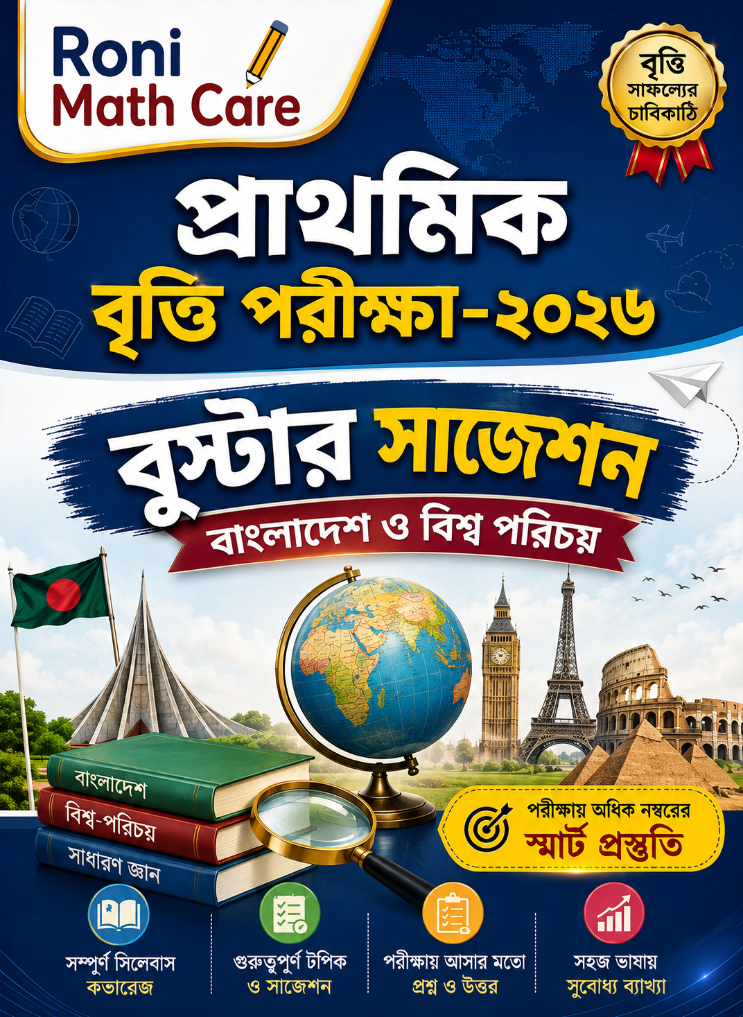 বাংলাদেশ ও বিশ্ব-পরিচয় স্পেশাল বুস্টার সাজেশন প্রাথমিক বৃত্তি পরীক্ষা-২০২৬